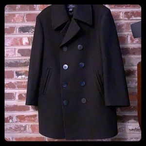 🖤 Timeless Wool Pea Coat 🔥